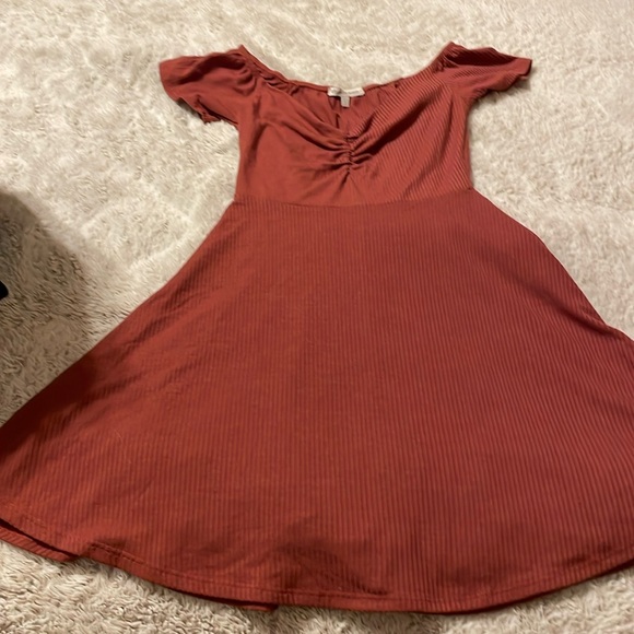 Dresses & Skirts - Charlotte Russe burnt orange dress